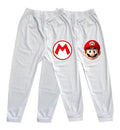 Pack 2 Calzoncillos Largos Mario Bros Cara Niños Algodón