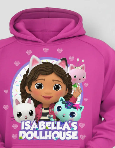 Buzo La Casa De Gabby Pantalon Poleron Personalizado Niñas