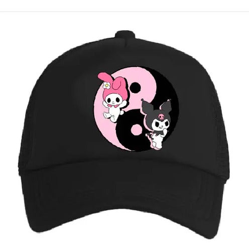 Jockey Gorro Niñas Kuromi My Melody Yin