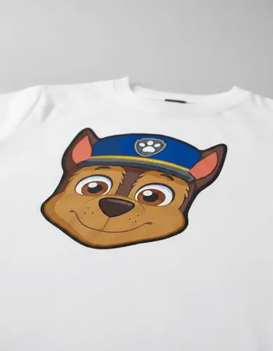 Camiseta Polar Manga Larga Polera Niño Chase Paw Patrol