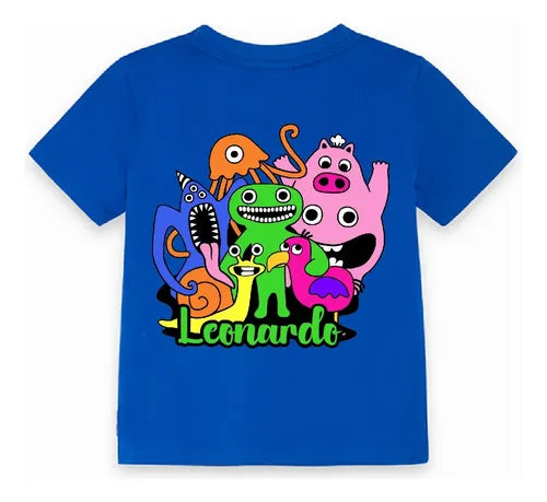 Polera Garten Of Banban Niños Personalizada Algodón 100%  D1