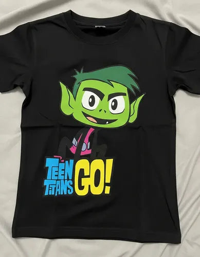Polera Color Algodón 100% Niños Chico Bestia Titanes