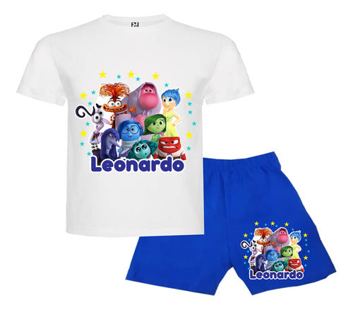 Pijama Intensamente 2 Personalizado 100% Algodón Niños Niñas