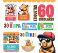 Etiquetas Escolares Personalizadas Capibara Niño Utile Ropa