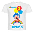 Polera Plim Plim Cumpleaños Personalizada Niños Algodon