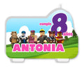 Vela De Cumpleaños Roblox Niñas Personalizadas