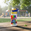 Botella Agua Colegio Intensamente 2 Personalizada Niños