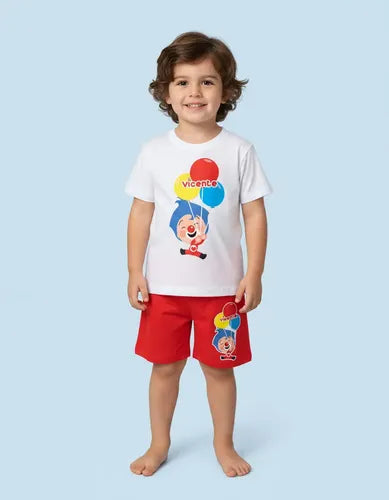 Pijama Plim Plim Personalizado Niños Y Niñas 100% Algodón