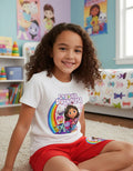 Pijama Corto Niñas Algodon Casa Gaby Gabby Dollhouse Arco