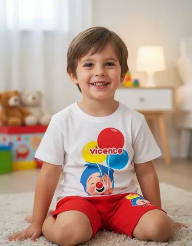 Pijama Plim Plim Personalizado Niños Y Niñas 100% Algodón