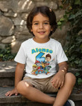 Polera Paw Patrol 4 Personalizada Regalo Niño Cumpleaños