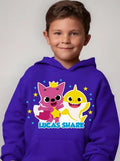 Polerón Baby Shark  Pink Fong Personalizado Niños  Algodón