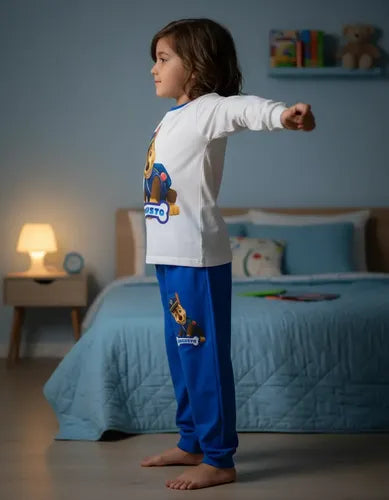 Pijama Largo Chase Paw Patrol Regalo Cumpleaños  Niños