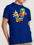 Polera Color Algodón 100% Niños Stumble Guys