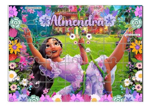 Puzzle Rompecabezas Encanto Isabela Pelicula Personalizado