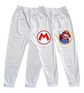 Pack 2 Calzoncillos Largos Mario Bros Puño Niños Algodón