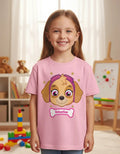 Polera Skye Paw Patrol Personalizada Niñas Algodón 100%