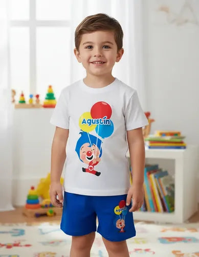 Pijama Plim Plim Personalizado Niños Y Niñas 100% Algodón