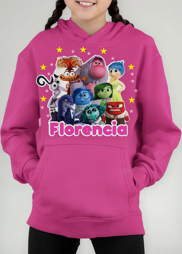 Polerón Intensamente 2 Pelicula Personalizado Niñas Algodón