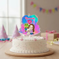 Vela De Cumpleaños Lara Campos Personalizada Decorativa