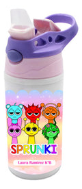 Botella Agua Colegio Sprunki Niñas Personalizada