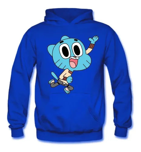 Polerón Canguro Algodón Niños Gumball