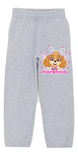 Buzo Skye Paw Patrol Pantalon Personalizado Niñas 3