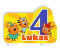 Vela Cumpleaños Personalizada Kidecats