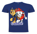 Polera Chase Y Marshall Paw Patrol Niños Personalizada