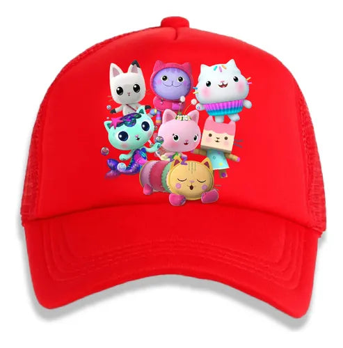 Jockey Gorro Niñas Gaby Casa Gabby Dollhouse Gatos