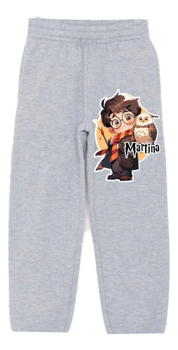 Buzo Harry Potter Pantalon Personalizado Niñas D3
