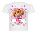 Polera Skye Paw Patrol Cumpleaños