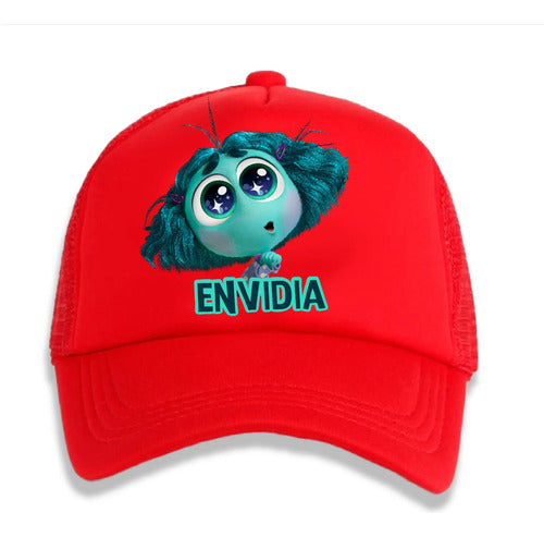 Jockey Gorro Niños Intensa Envidia Regalo Pelicula Mente