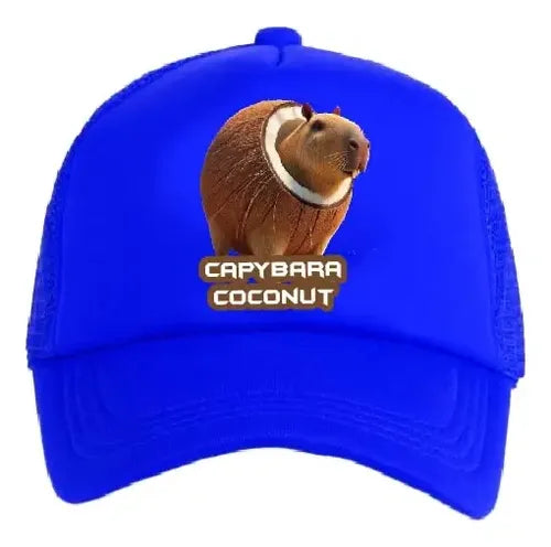Jockey Gorro Niños Capibara Capybara Coconur Brainrot