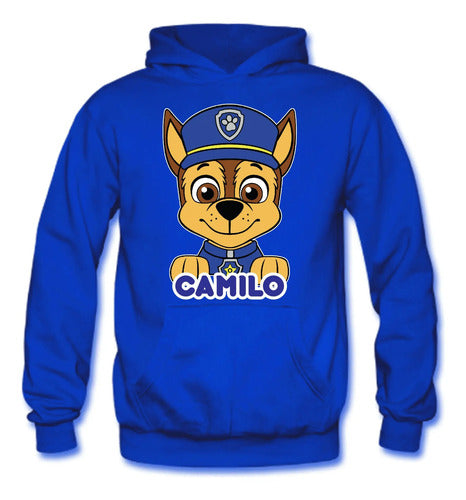 Buzo Chase Paw Patrol Poleron Pantalon Personalizad Niños