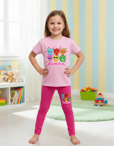 Polera Calza Larga Sprunki Niña Personalizado