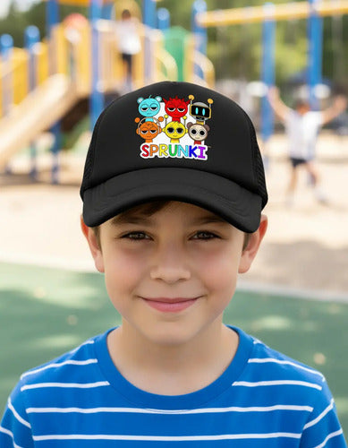 Jockey Gorro Niños Sprunki Roblox