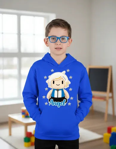 Polerón Canguro Chuy Mine Personalizado Niños