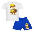 Pijama Corto Niños Algodon Paw Patrol Rubble
