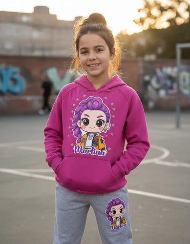 Buzo Rumi Huntrix Demon Hunters Kpop Personalizado