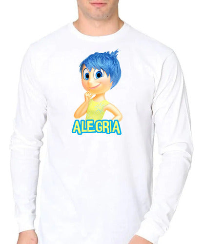 Camiseta Polar Manga Larga Polera Niñas Merlina Enid