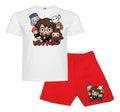 Pijama Corto Niños Algodon Harry Potter Amigos