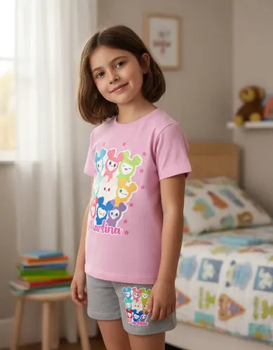 Pijama Twice K Pop Personalizado Niña Algodón