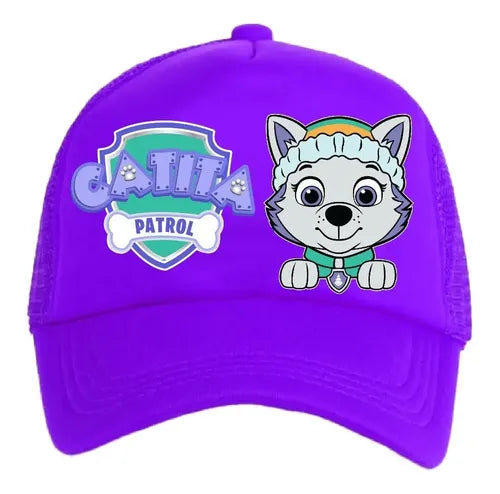 Jockey Everest Paw Patrol 2 Niñas Personalizado  Violeta Talla Niños