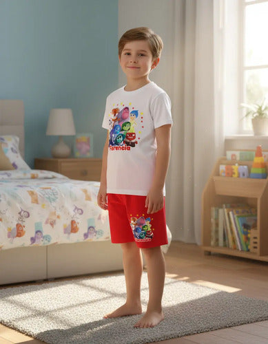 Pijama Intensamente 2 Personalizado 100% Algodón Niños Niñas