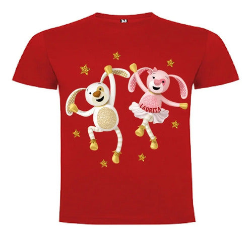 Polera Creme Y Caramel Duendes Mágicos 2022 Personaliz Niños