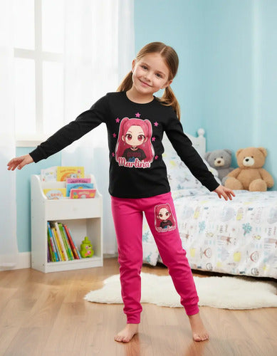 Pijama Largo Mira Huntrix Demon Hunter K Pop Personalizado