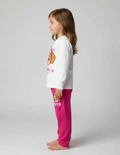 Pijama Largo Skye Paw Patrol 3 Personalizado Algodón