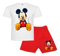 Pijama Corto Niños Algodon Mickey