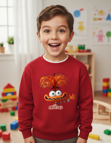 Polerón Polo Algodón Niños Intensa Ansiedad Mente